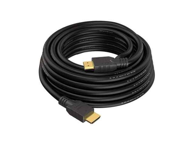 Câble HDMI Haute Définition – Longueur 5 mètres – Compatible 4K UHD, 1080p, 3D, ARC, Ethernet