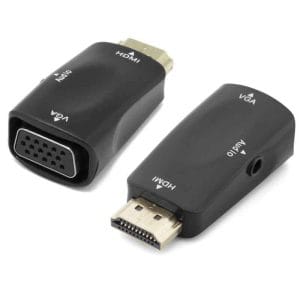 Mini Adaptateur HDMI vers VGA – Convertisseur Audio/Vidéo Haute Définition