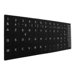 Stickers clavier AZERTY