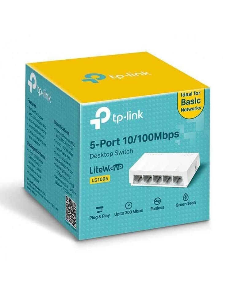Switch 5 ports TP‑Link 10/100 Mbps