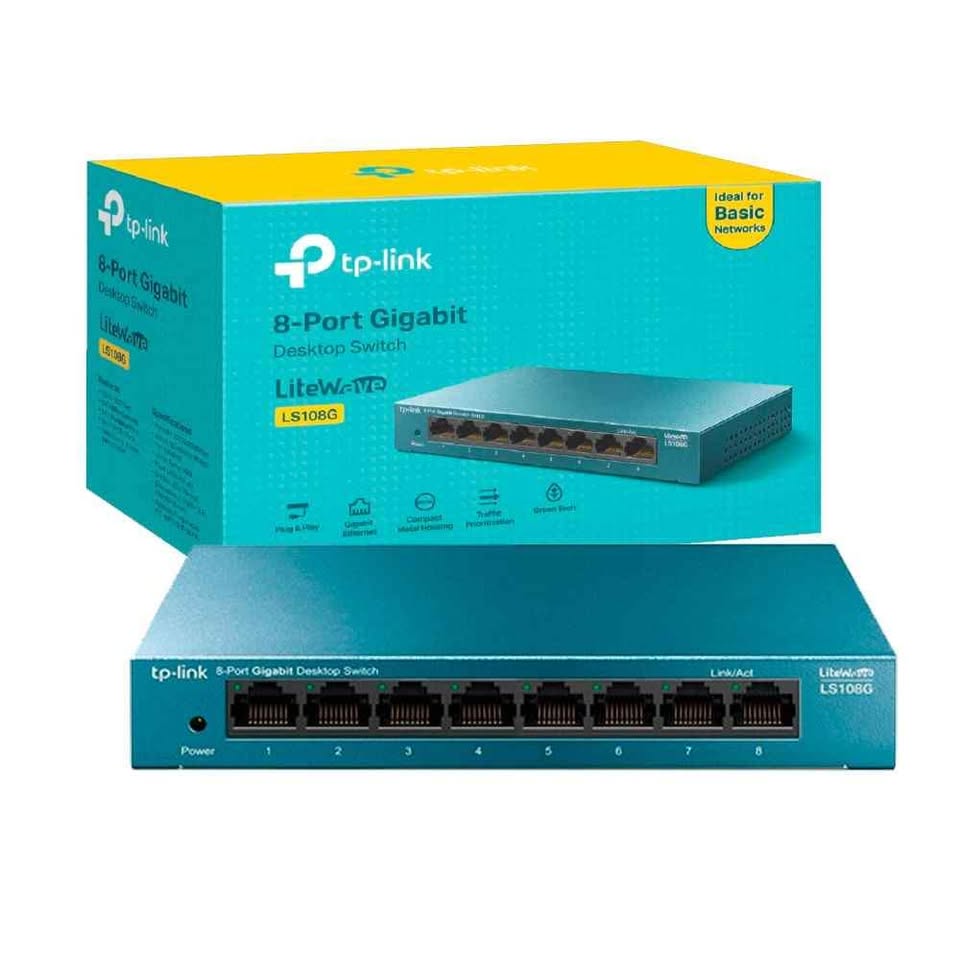 Switch TP-Link 8 Ports Gigabit