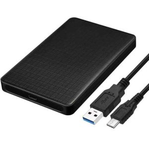 Boîtier SSD / HDD Externe 2.5" SATA vers USB Type-C – Aluminium Haute Vitesse