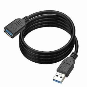 Rallonge USB 2.0 – 1,5 mètre – Câble d’Extension USB A Mâle vers Femelle
