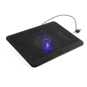 Refroidisseur pour Ordinateur Portable avec Grand Ventilateur et LED – Ultra Silencieux & USB Plug & Play