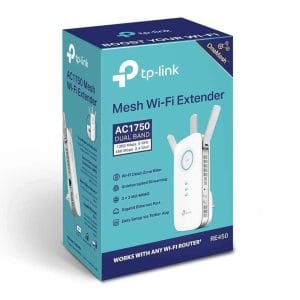 Répéteur WiFi / Point d'Accès Bi-Bande AC1750 – WiFi 5 Haut Débit jusqu’à 1750 Mbps