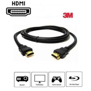 Câble HDMI 3 mètres – Haute Définition