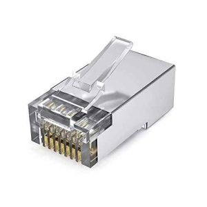 Connecteur RJ45 Cat6 Blindé – STP pour Câble Réseau Ethernet