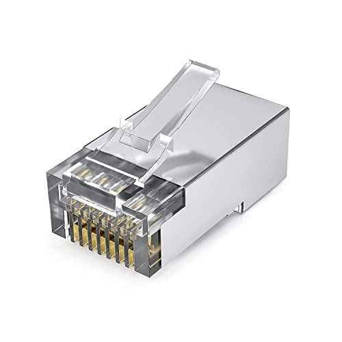 Connecteur RJ45 Cat6 Blindé – STP pour Câble Réseau Ethernet