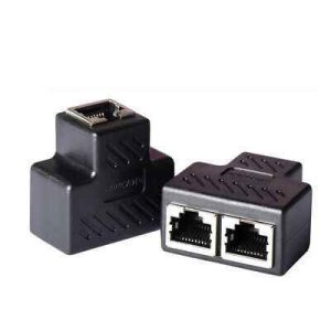 Coupleur RJ45 1 Entrée 2 Sorties – Adaptateur Réseau Ethernet
